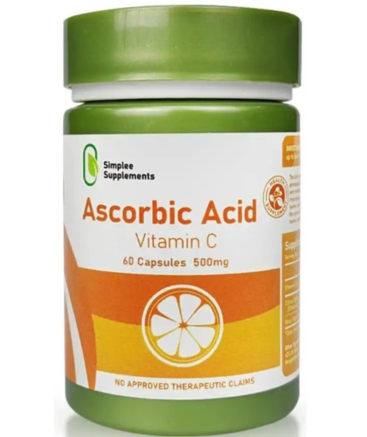 سيمبلى سبلمنتس مكمل كبسولة حمض الأسكوربيك/فيتامين C من سيمبلي - Image 1